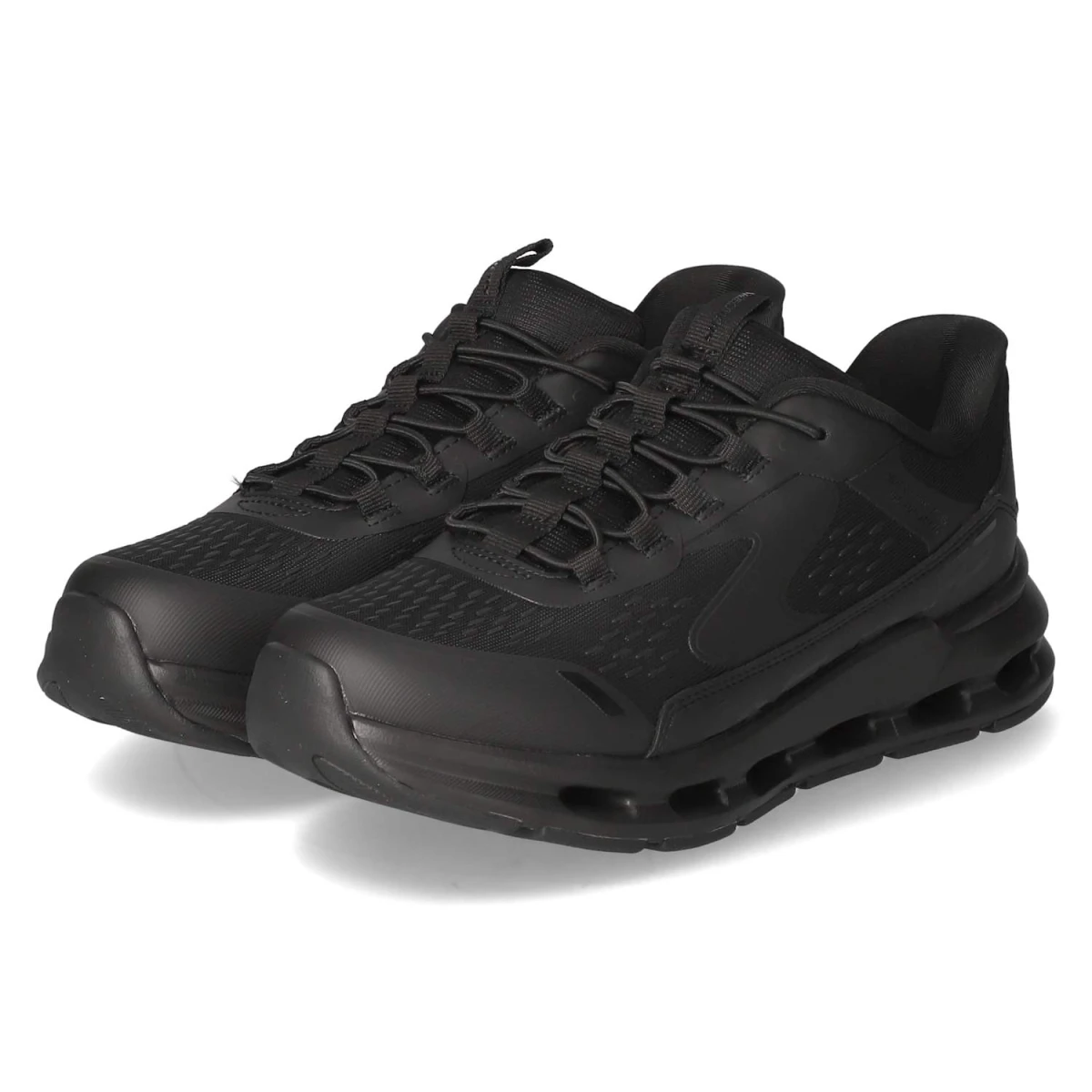 Skechers Slip Ins Sneaker VISTA LANE - Gr. 34 - Schwarz - Textil & Synthetik