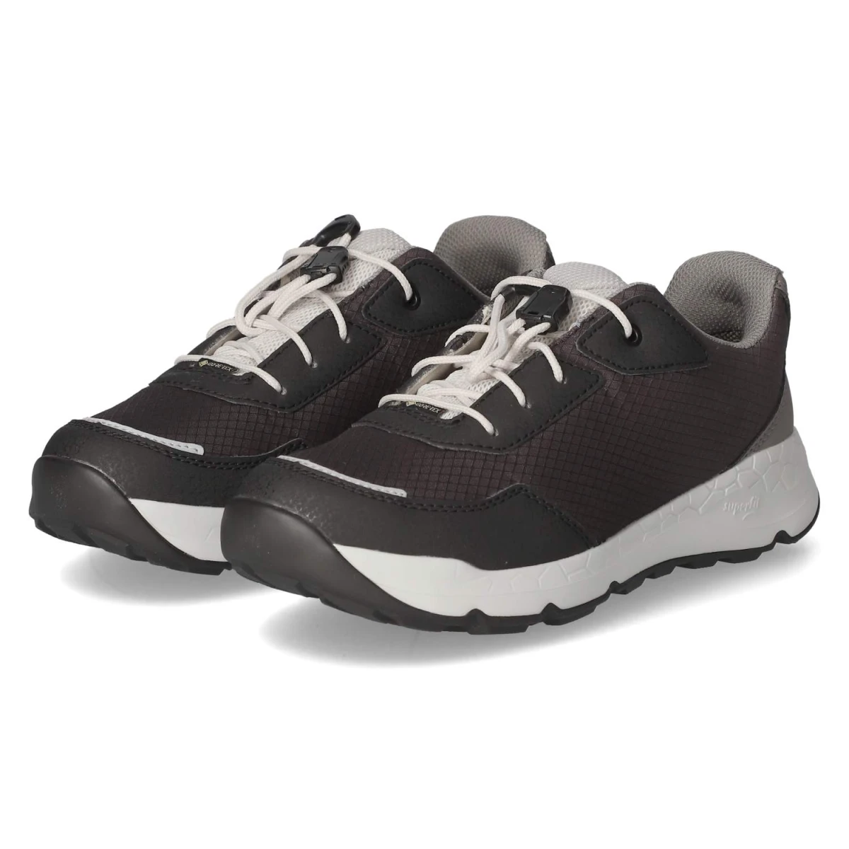 Superfit Low Sneaker FREE RIDE - Gr. 36 - Schwarz - Textil & Synthetik