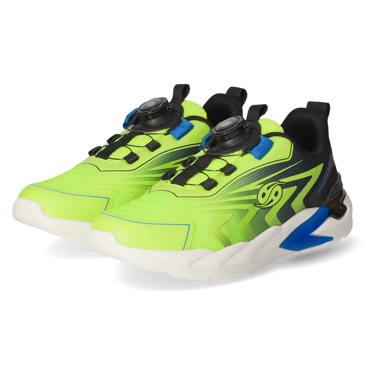 Dockers By Gerli Low Sneaker - Gr. 33 - Grün - Textil & Synthetik