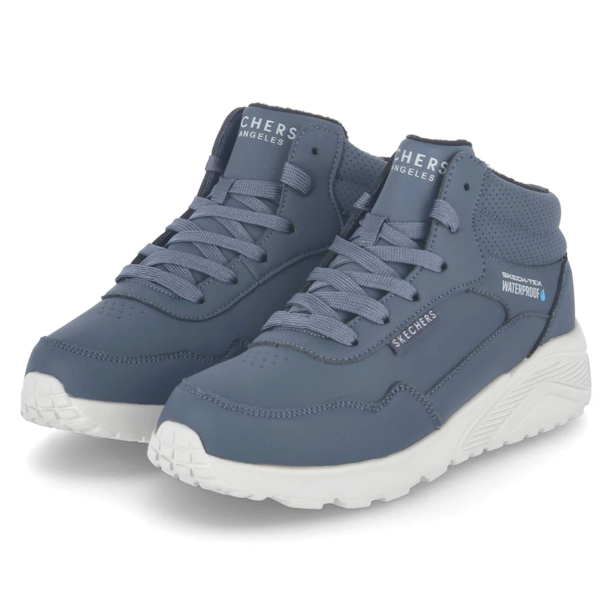 Skechers Boots UNO LITE AQUA AVE - Gr. 35 - Blau - Synthetik
