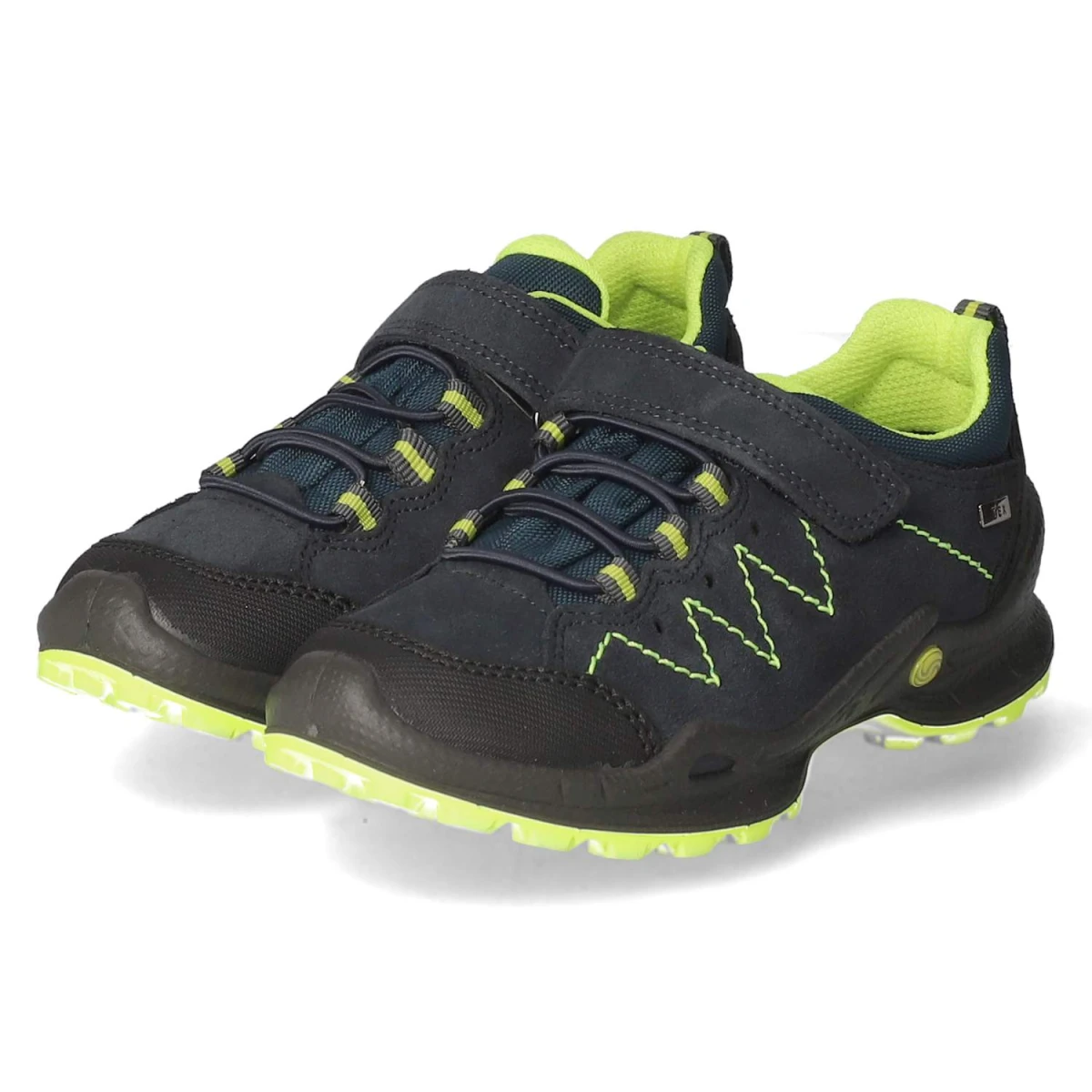 Imac Schnürhalbschuhe - Gr. 28 - Blau - Leder und Synthetik