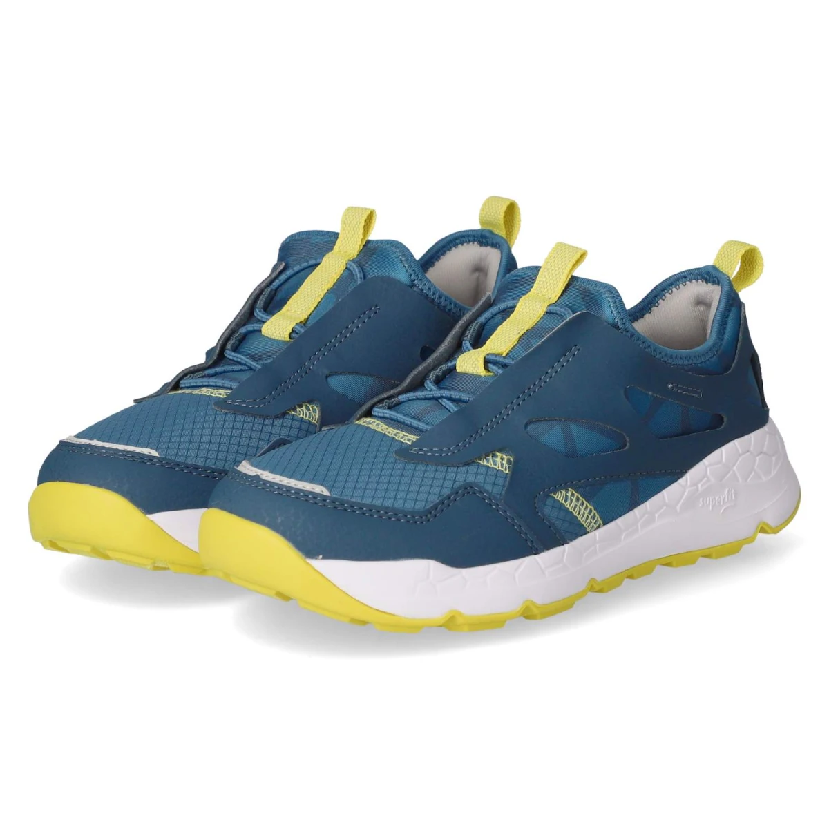 Superfit Low Sneaker FREE RIDE - Gr. 32 - Blau - Textil & Synthetik