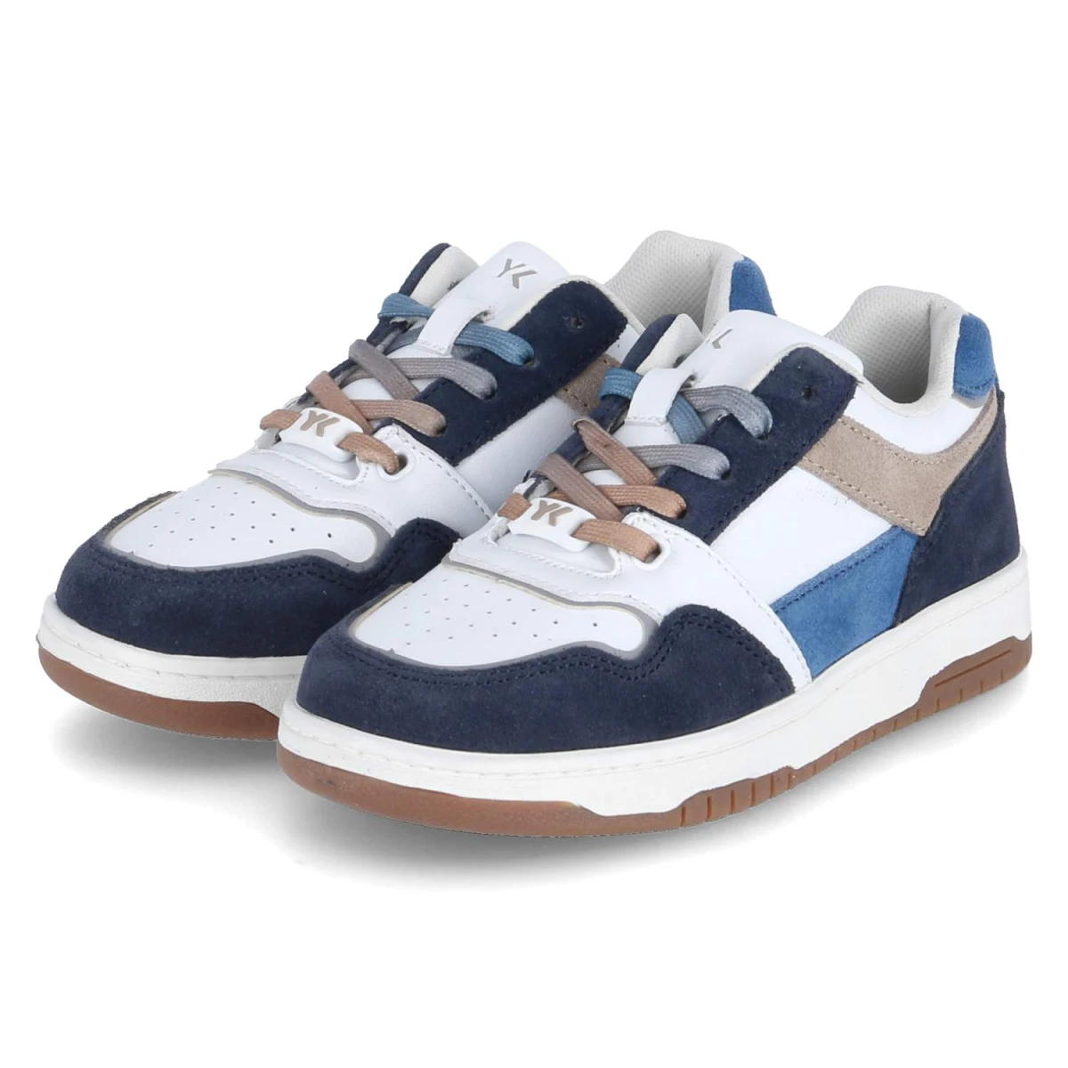 Lurchi Low Sneaker - Gr. 33 - Blau - Leder und Synthetik