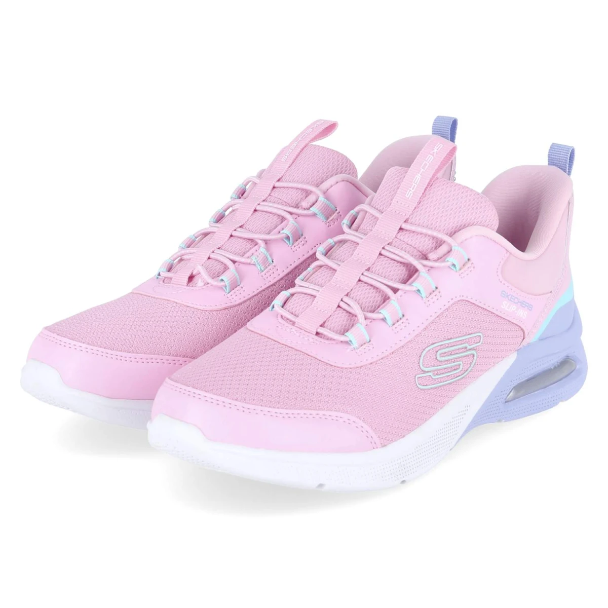 Skechers Slip-ins COLOR TRIFECTA - Gr. 36 - Rosa - Textil & Synthetik