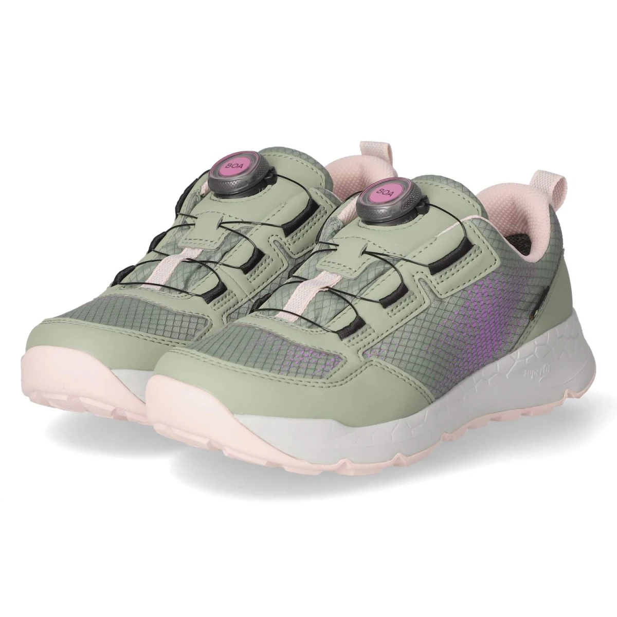 Superfit Outdoorschuhe FREE RIDE - Gr. 33 - Grün - Textil & Synthetik