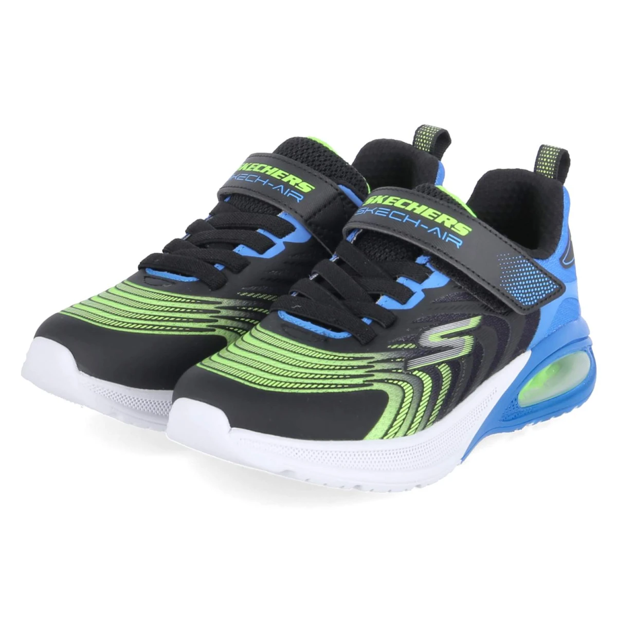Skechers Low Sneaker VORTIVOX - Gr. 31 - Schwarz - Textil & Synthetik