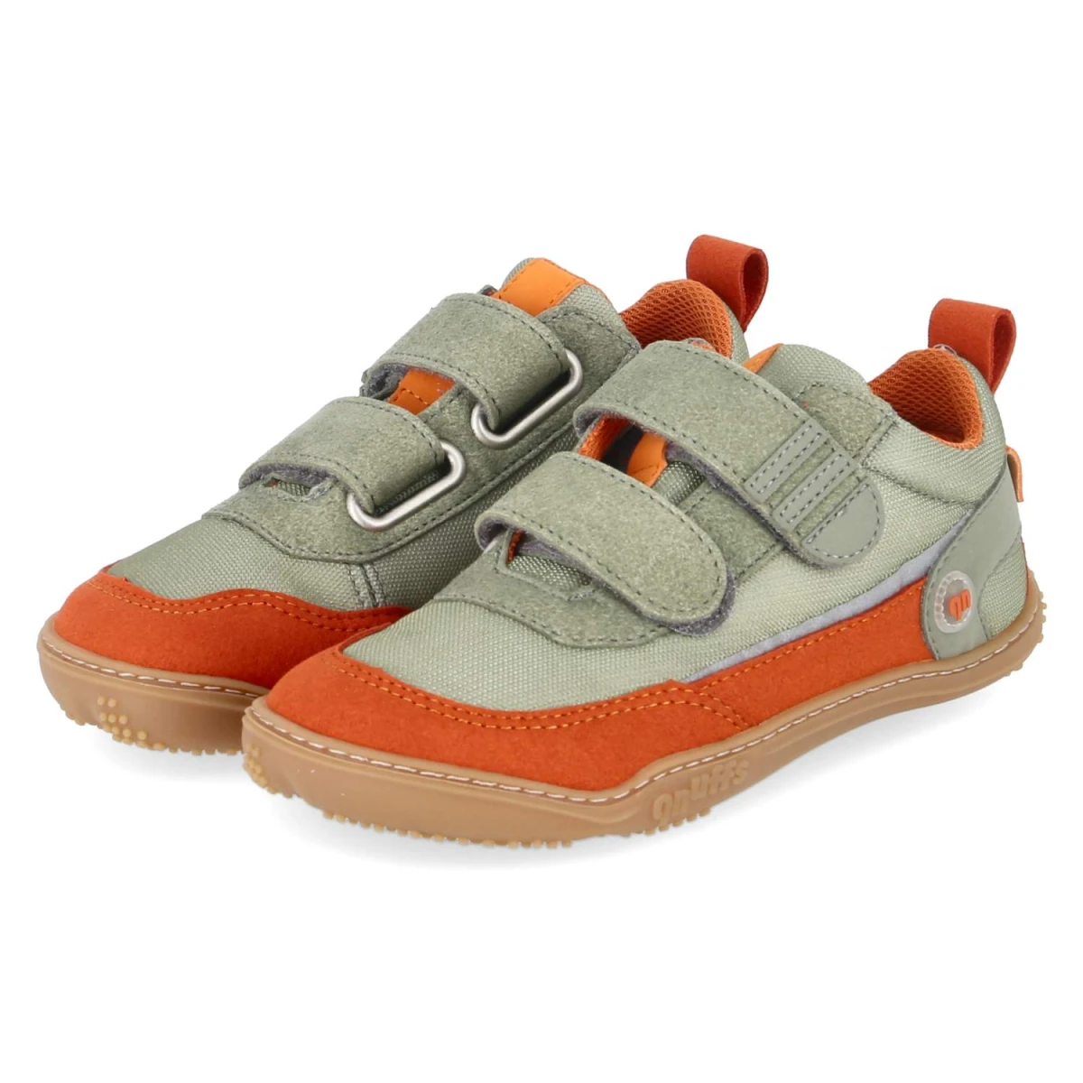 Qnuffs Barfußschuhe ERLE - Gr. 30 - Grün - Textil & Synthetik