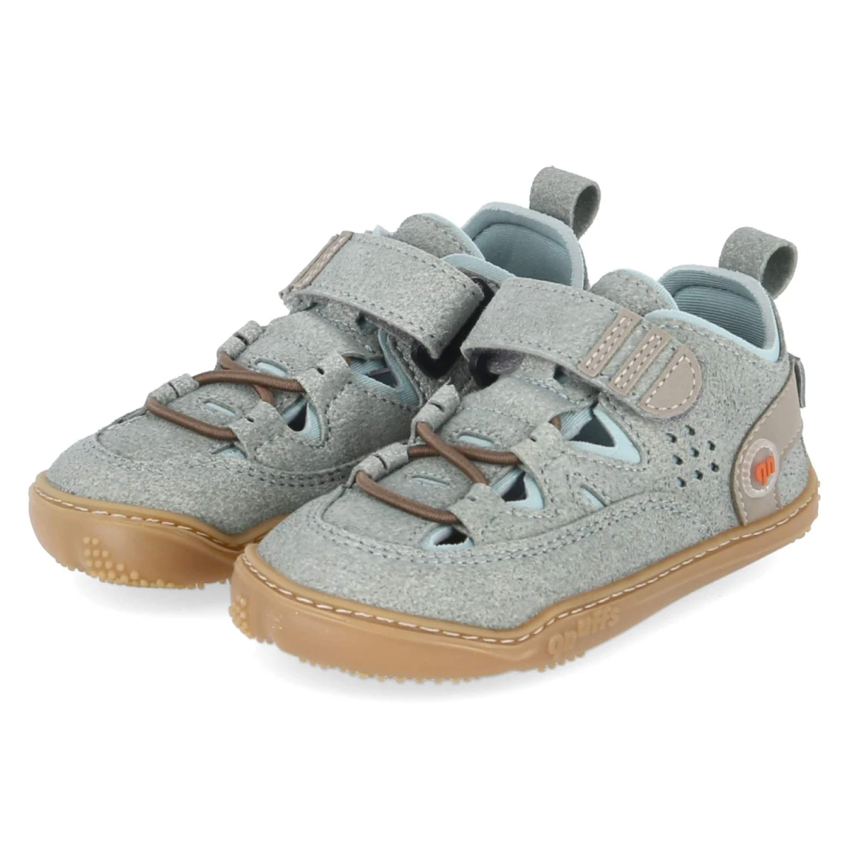 Qnuffs Barfußschuhe LERCHE - Gr. 24 - Türkis - Synthetik