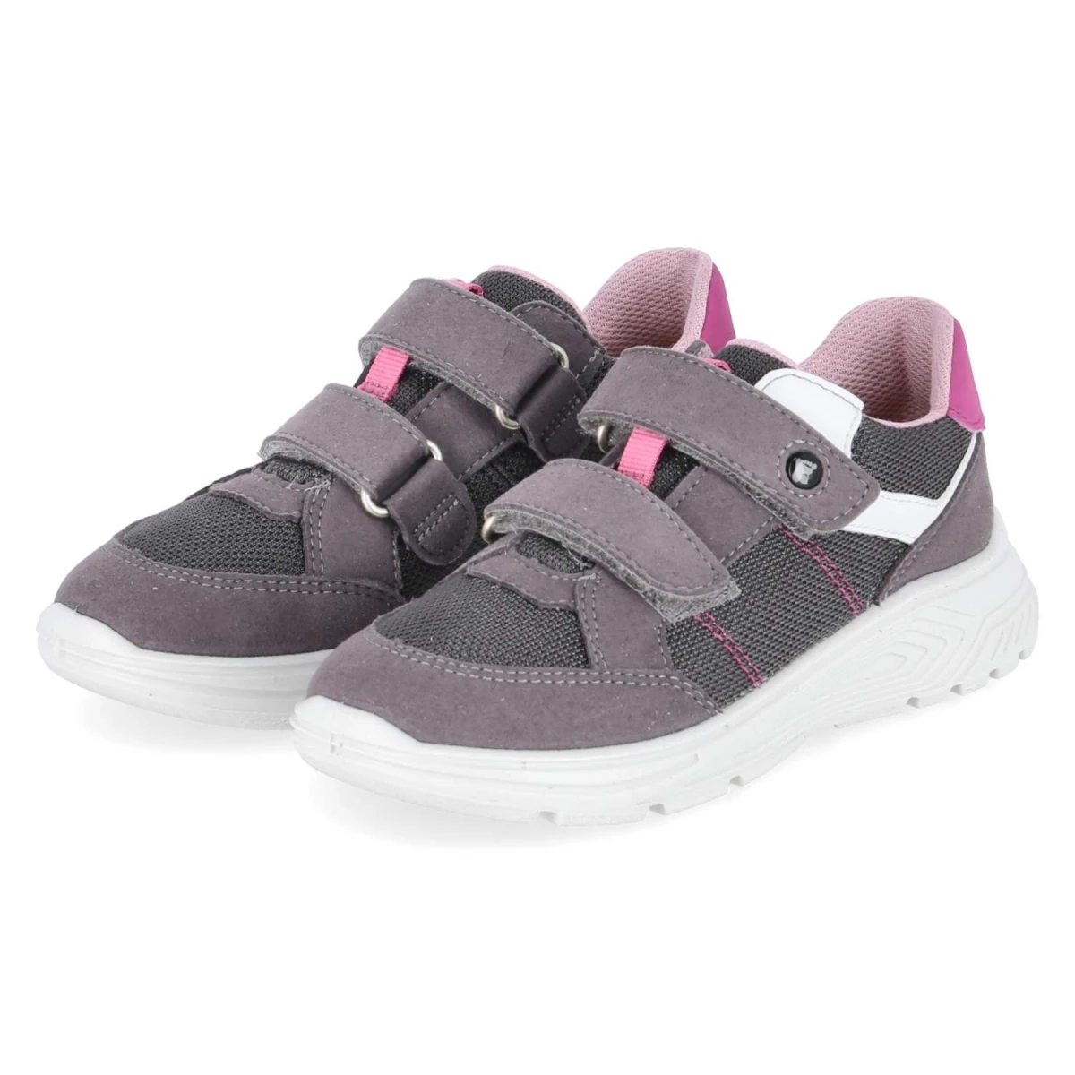 Ricosta Klettschuhe FLUX - Gr. 27 - Grau - Textil & Synthetik