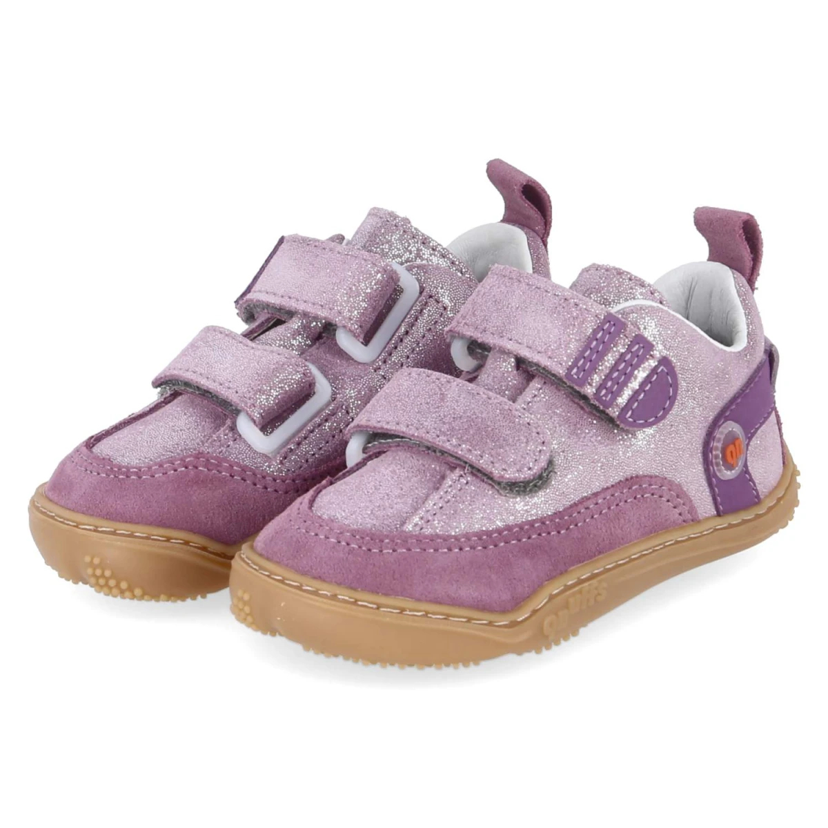 Qnuffs Barfußschuhe AHORN - Gr. 24 - Lila - Leder und Synthetik