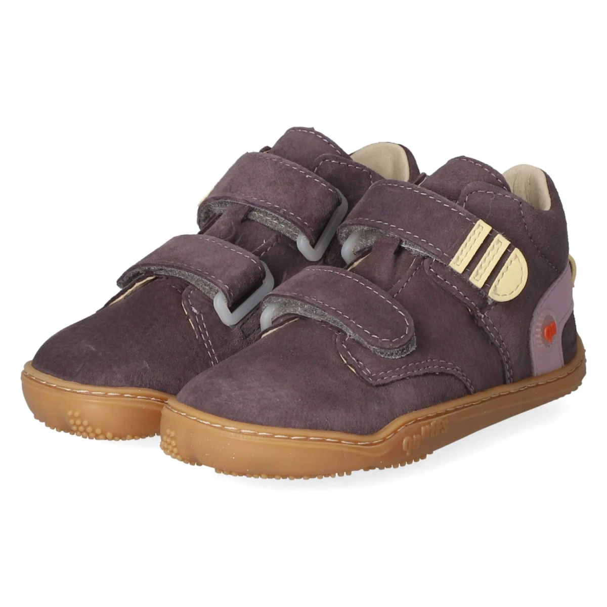 Qnuffs Barfußschuhe BUCHE - Gr. 25 - Lila - Rauleder