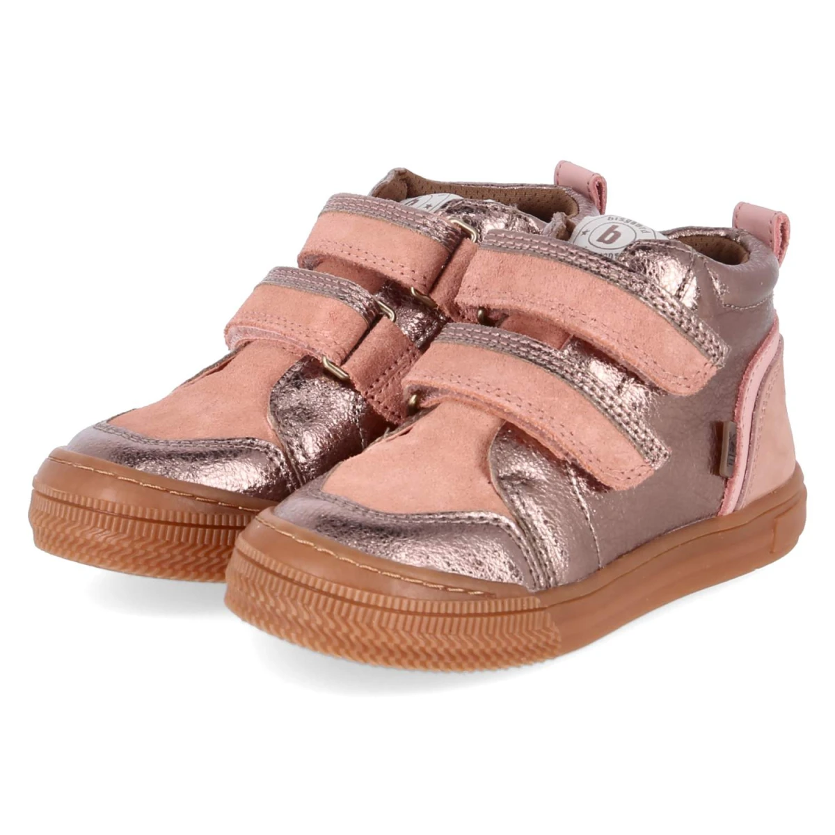 Bisgaard High Sneaker CUBA - Gr. 27 - Rosa - Leder