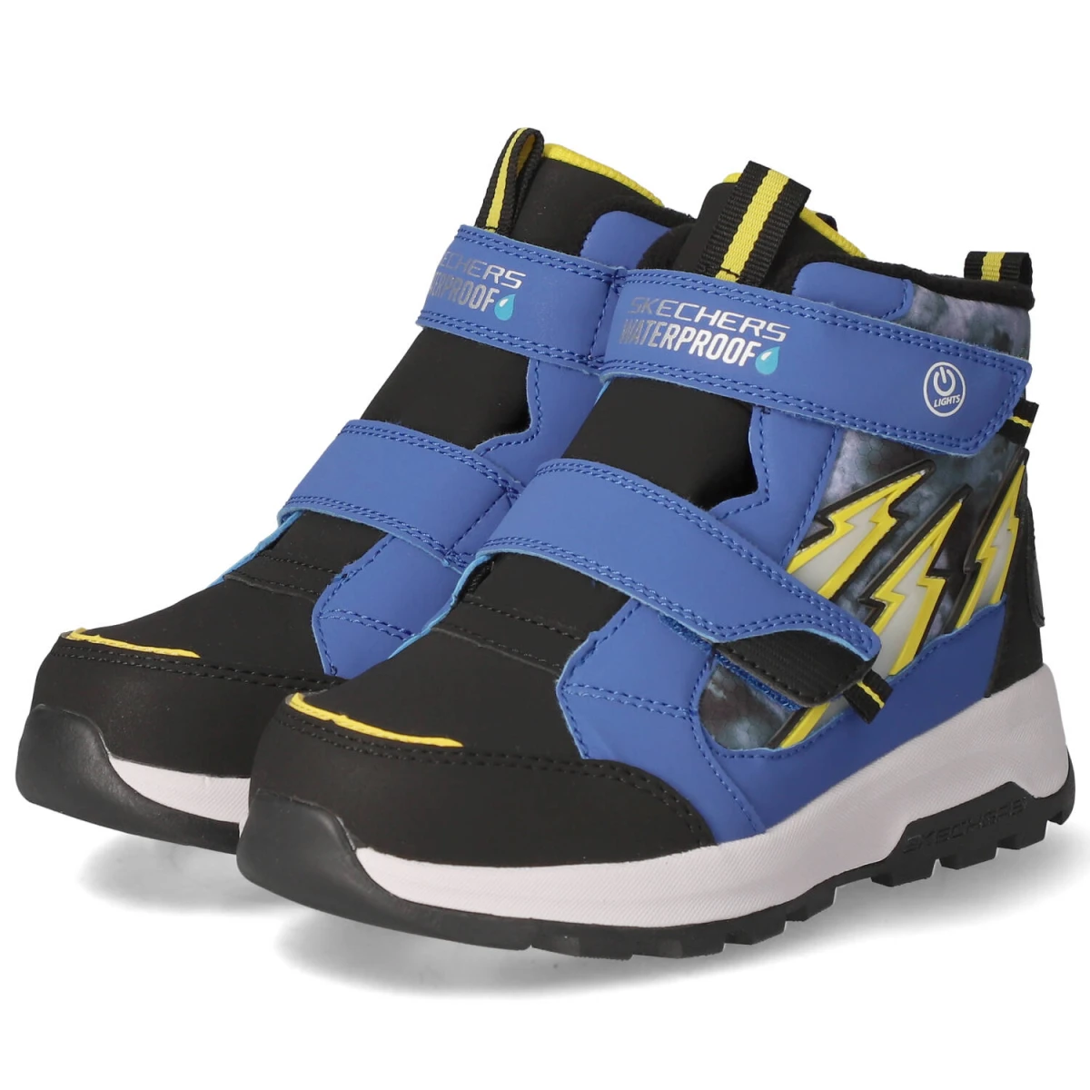 Skechers High Sneaker HYDRO FLASH - Gr. 30 - Blau - Textil & Synthetik