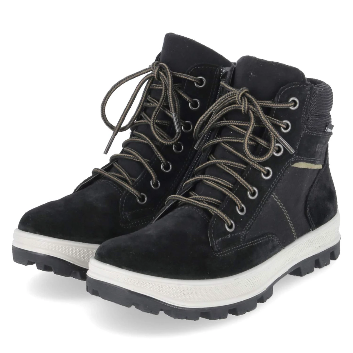 Superfit Stiefeletten TEDD - Gr. 36 - Schwarz - Leder & Textil