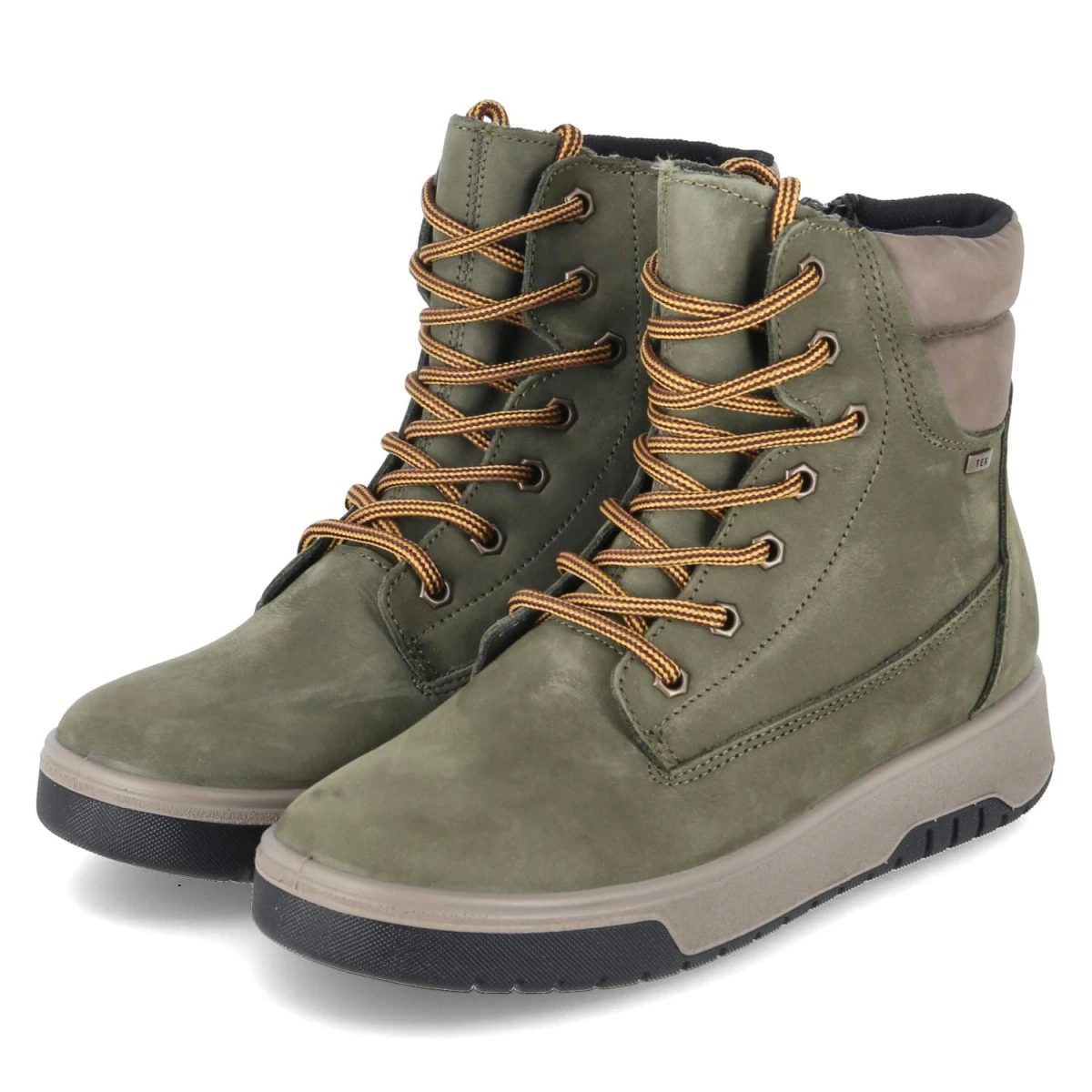 Imac Winterboots - Gr. 35 - Grün - Rauleder