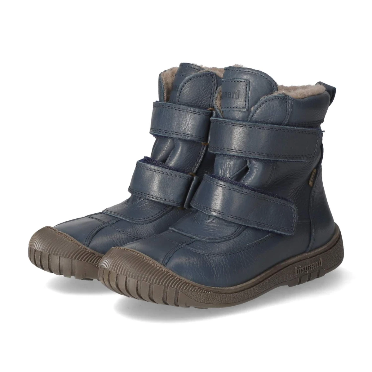 Bisgaard Winterstiefel ELLIS - Gr. 23 - Blau - Glattleder