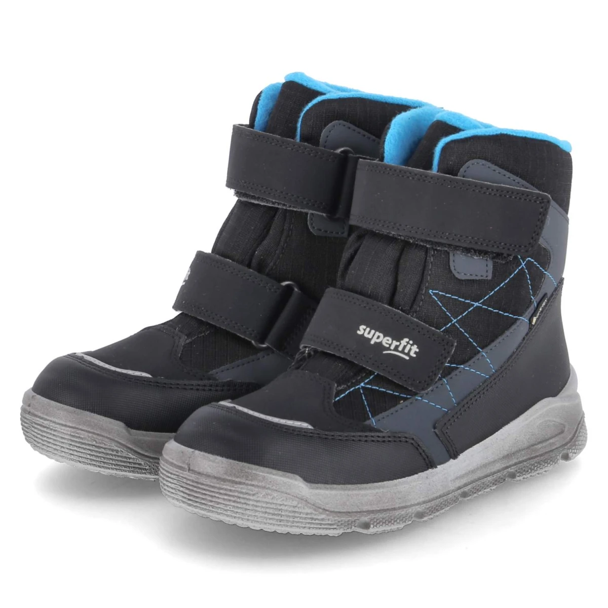 Superfit Winterstiefeletten MARS - Gr. 27 - Schwarz - Textil & Synthetik