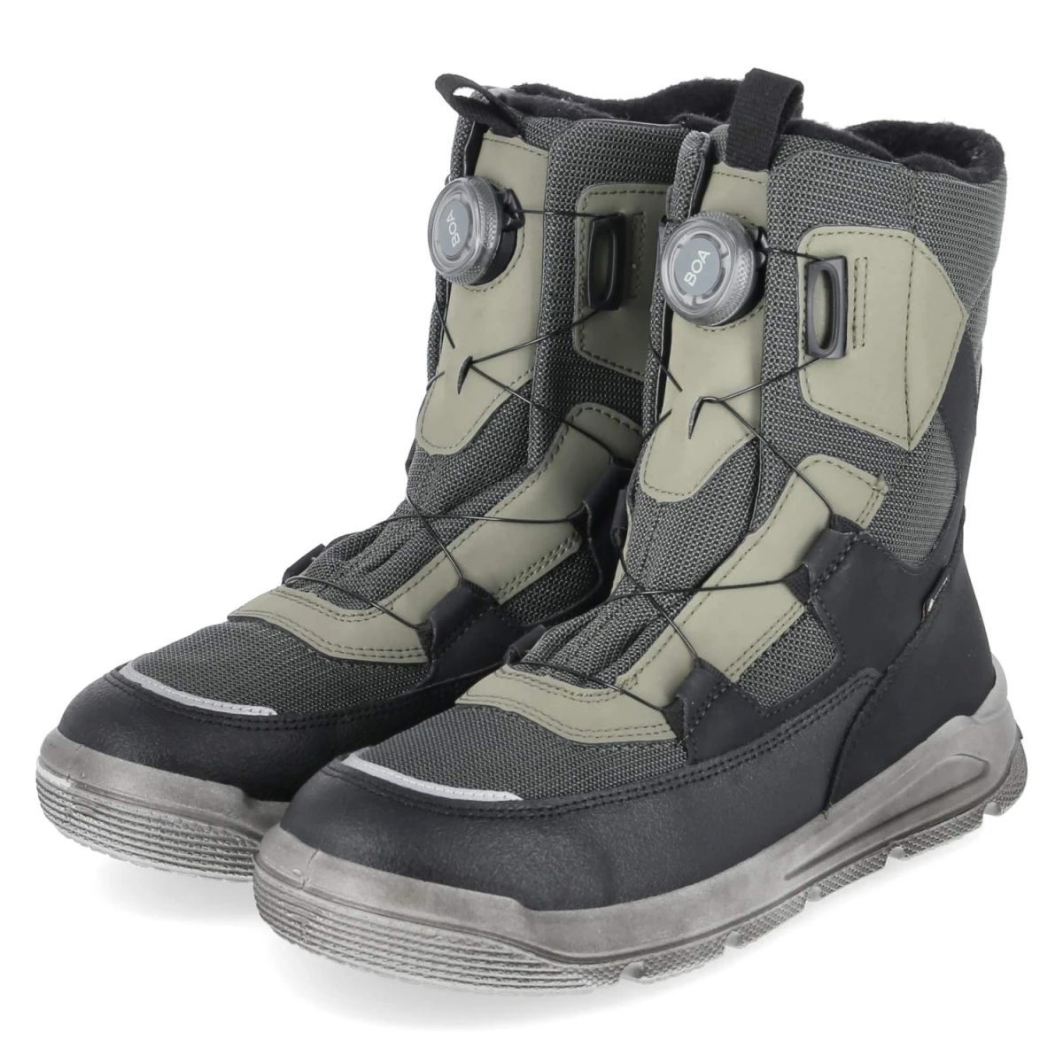 Superfit Snowboots MARS - Gr. 31 - Grün - Textil & Synthetik