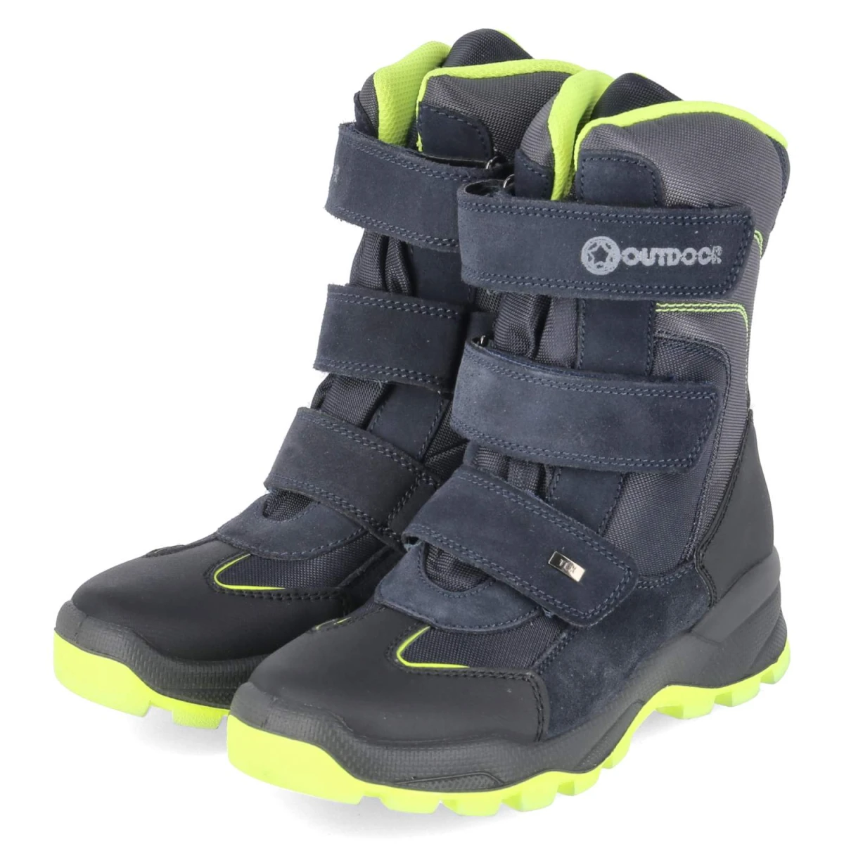 Imac Winterboots - Gr. 32 - Blau - Synthetik, Leder & Textil