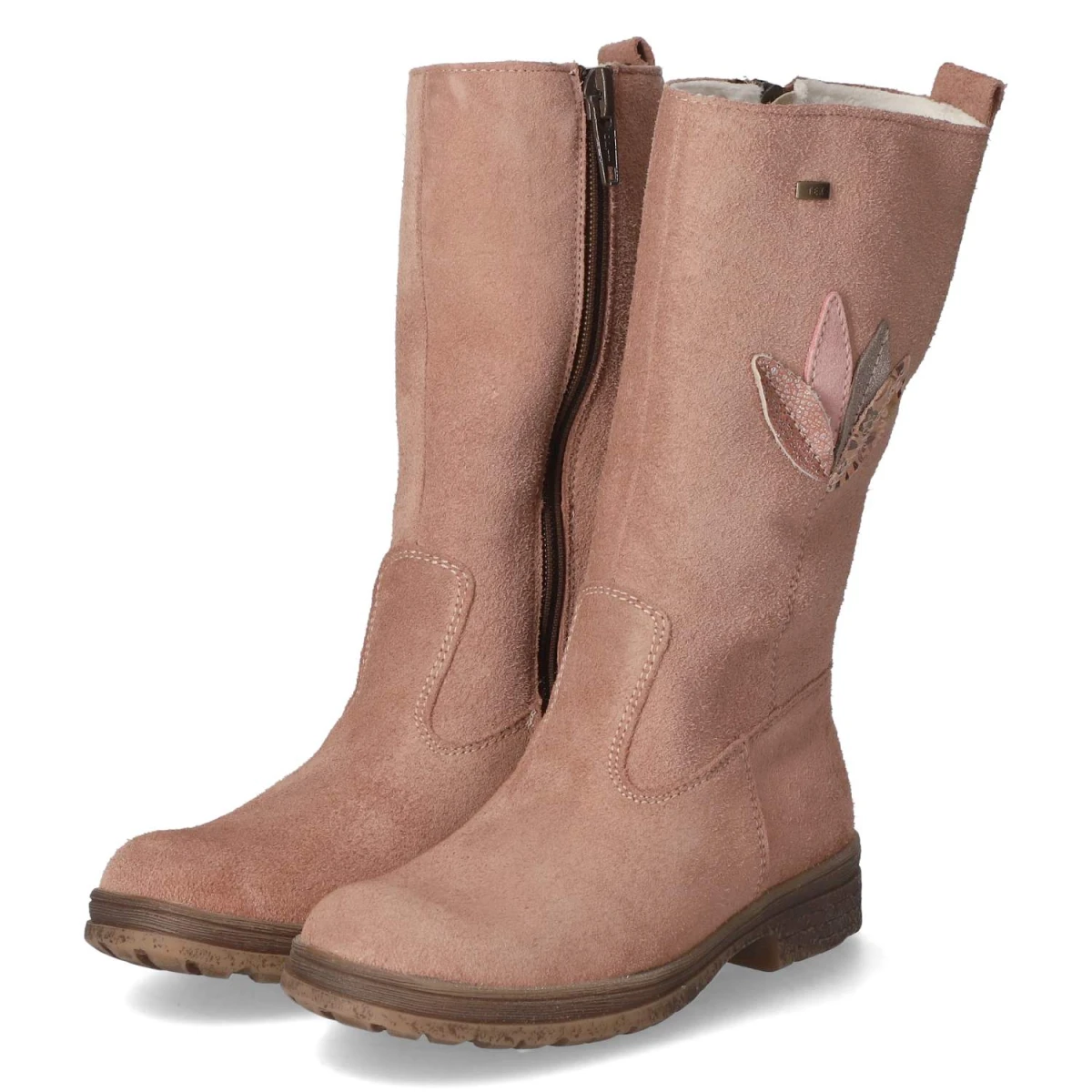 Däumling Winterstiefel - Gr. 32 - Rosa - Rauleder