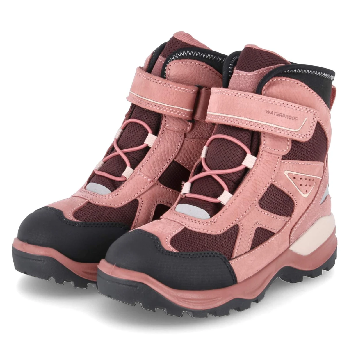Ecco Stiefel SNOW MOUNTAIN - Gr. 28 - Rosa - Leder & Textil