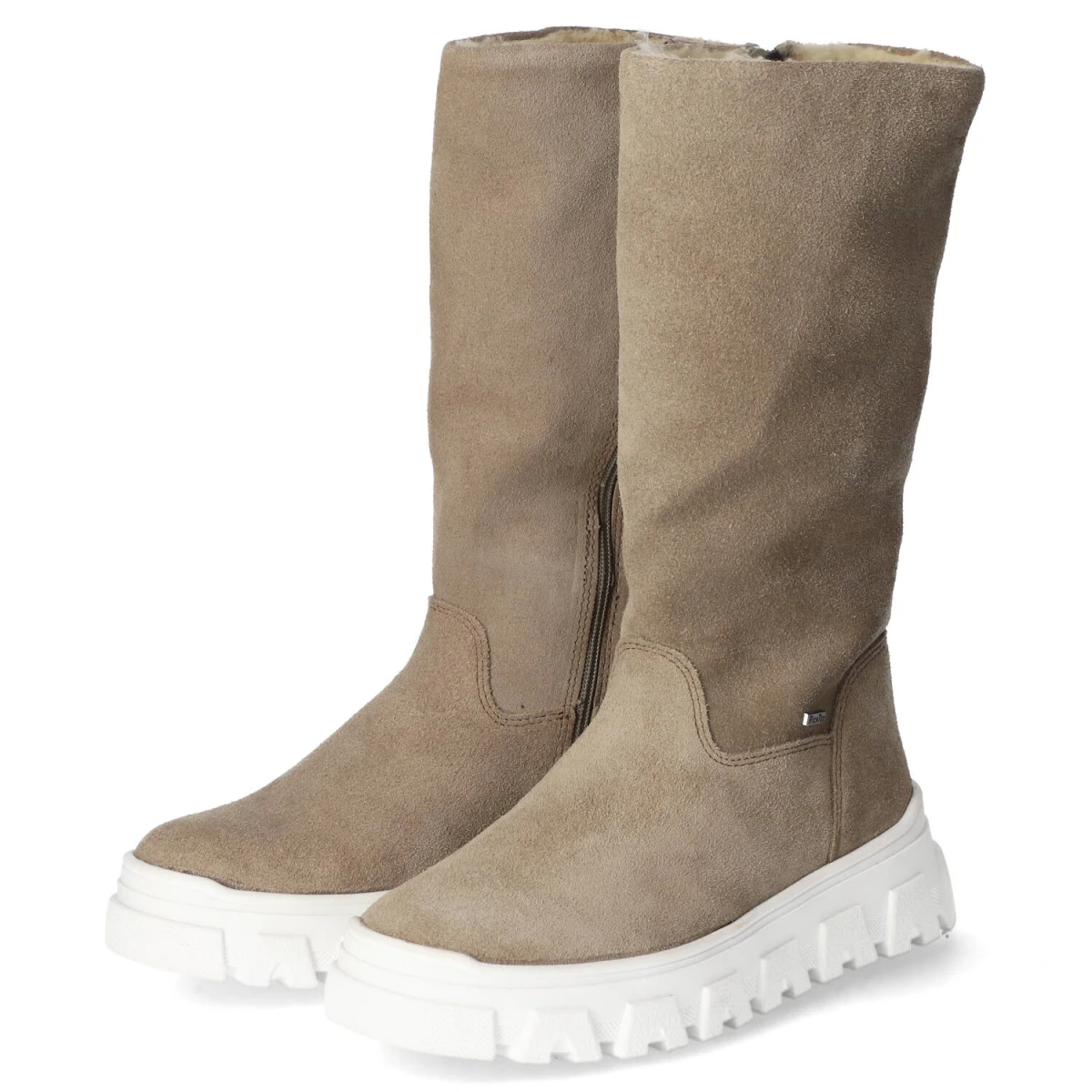 Richter Winterstiefel - Gr. 39 - Taupe - Rauleder