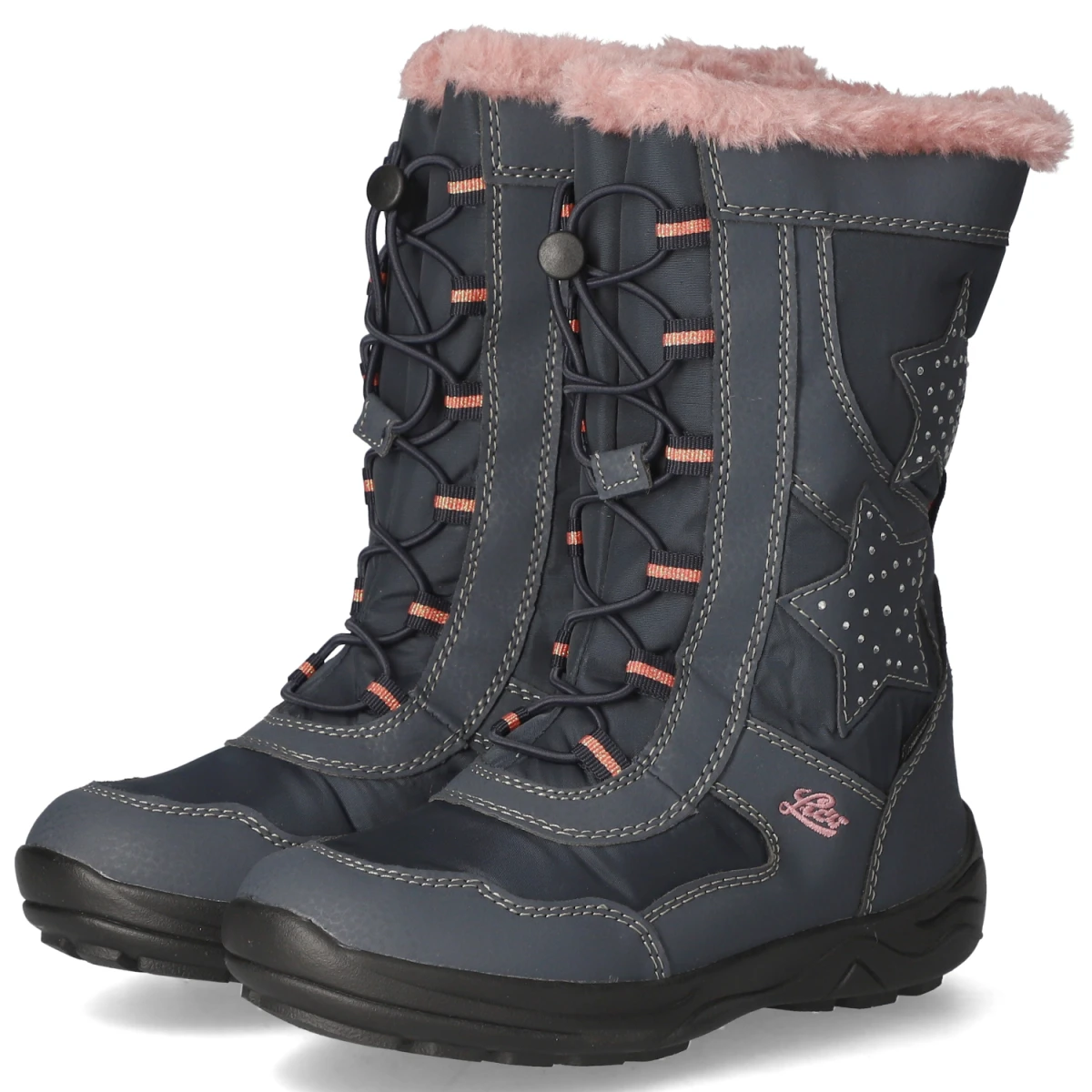 Lico Winterstiefel CATHRIN - Gr. 25 - Blau - Textil & Synthetik