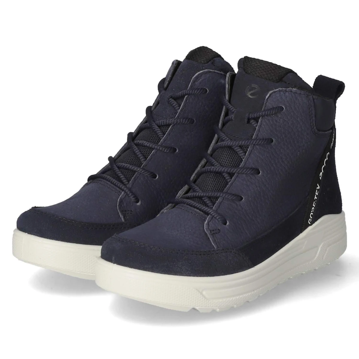 Ecco Stiefel URBAN SNOWBOARDER - Gr. 29 - Blau - Leder & Textil