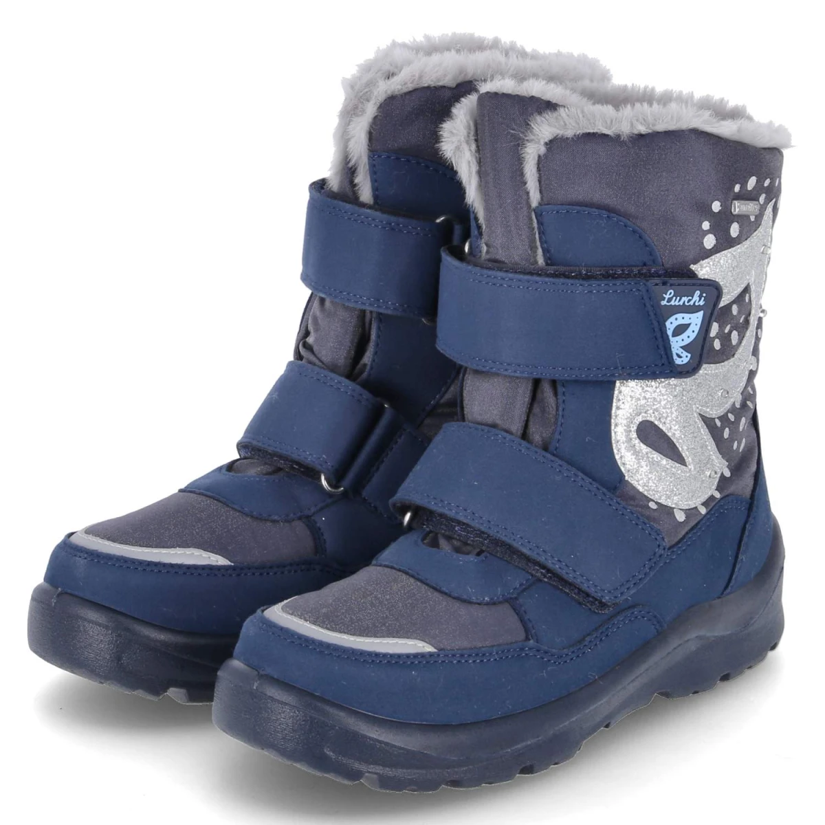 Lurchi Winterstiefel KIOKO - Gr. 32 - Blau - Textil & Synthetik