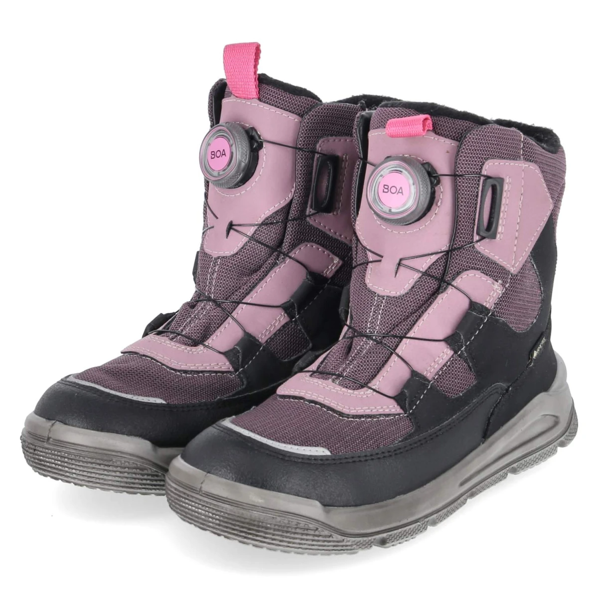 Superfit Snowboots MARS - Gr. 35 - Lila - Textil & Synthetik