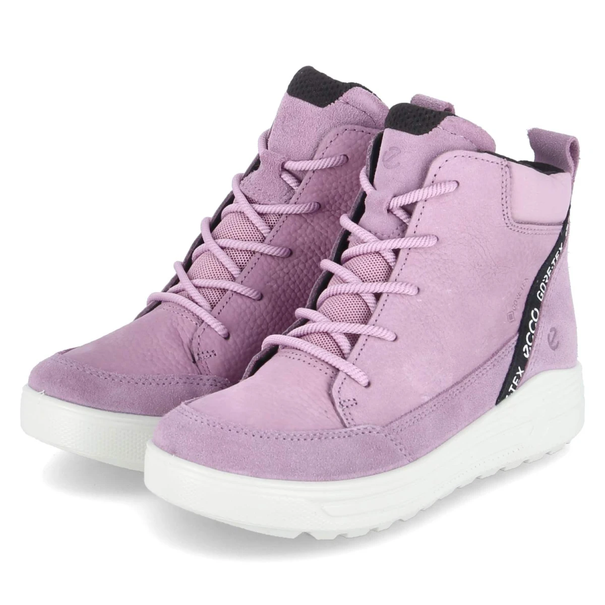 Ecco Stiefel URBAN SNOWBOARDER - Gr. 29 - Lila - Leder & Textil