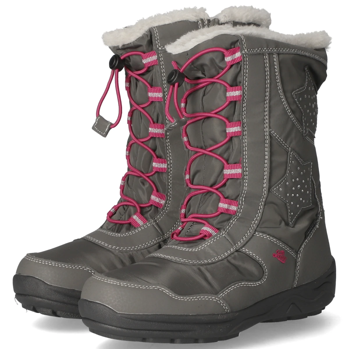 Lico Winterstiefel CATHRIN - Gr. 28 - Grau - Textil & Synthetik