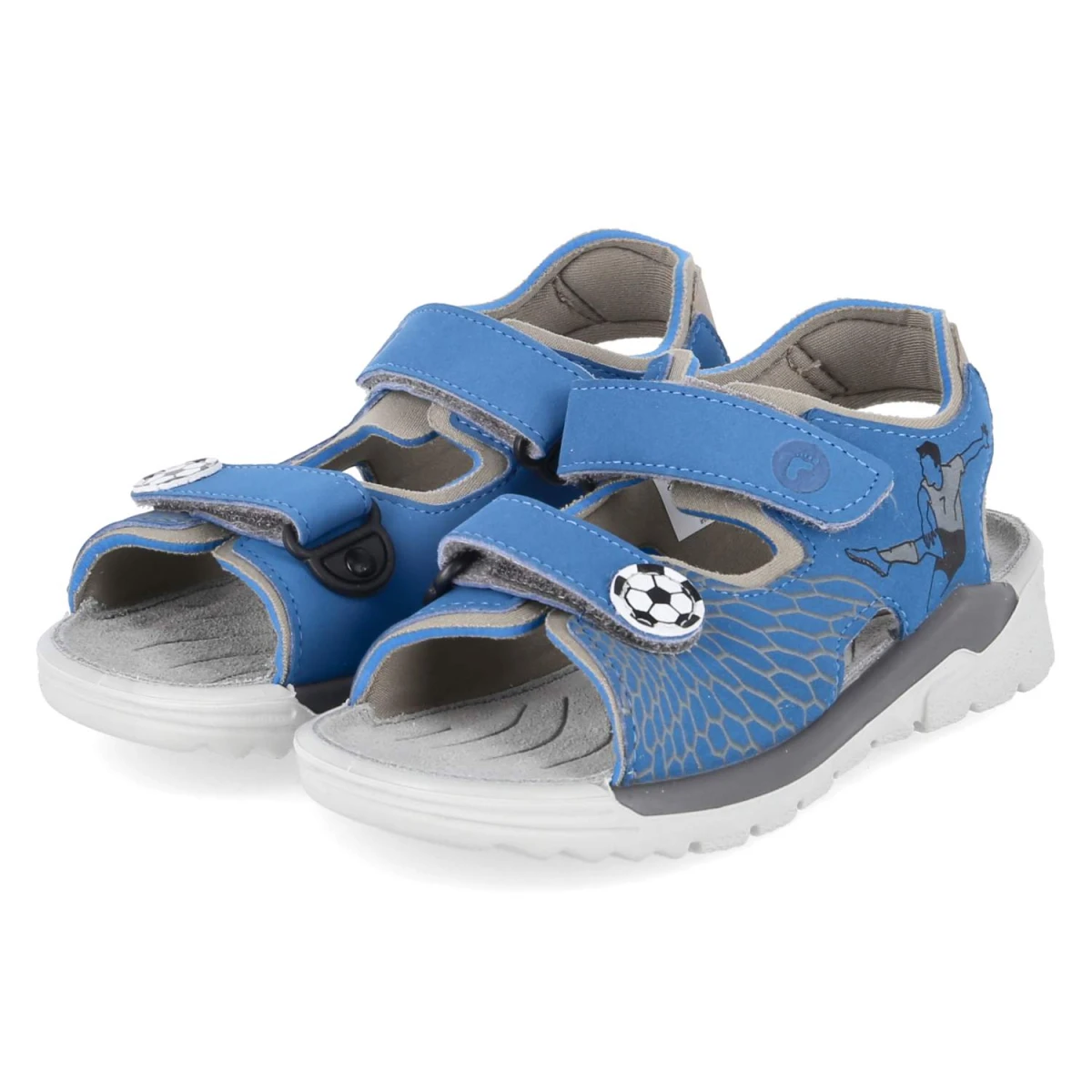 Ricosta Sandalen KICK - Gr. 25 - Blau - Synthetik