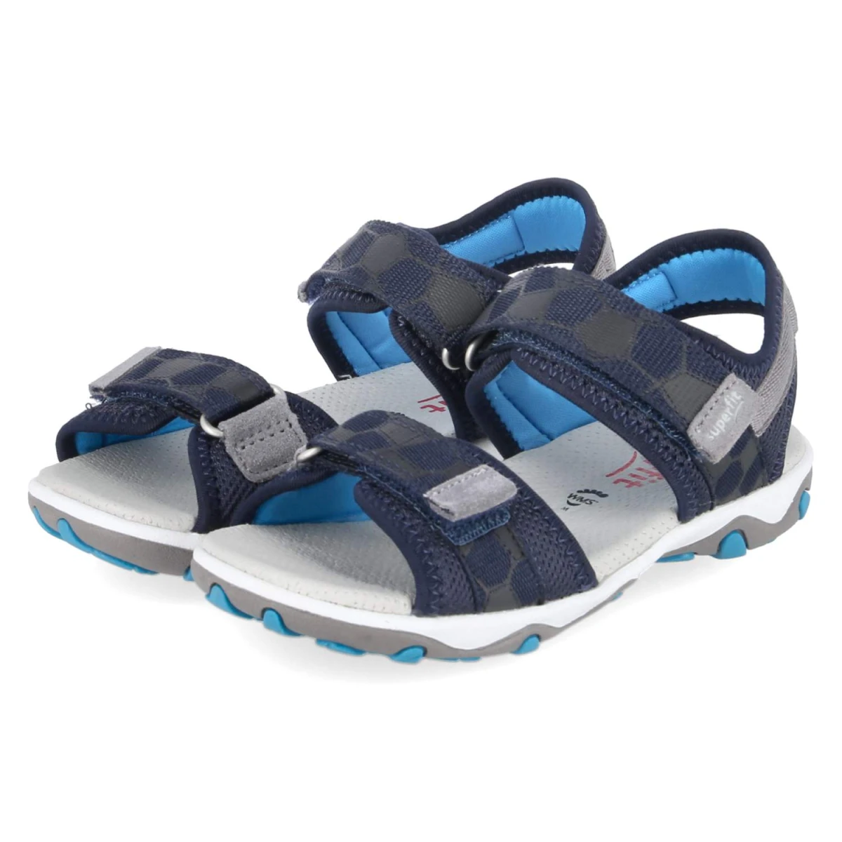 Superfit Sandalen MIKE 3.0 - Gr. 35 - Blau - Textil
