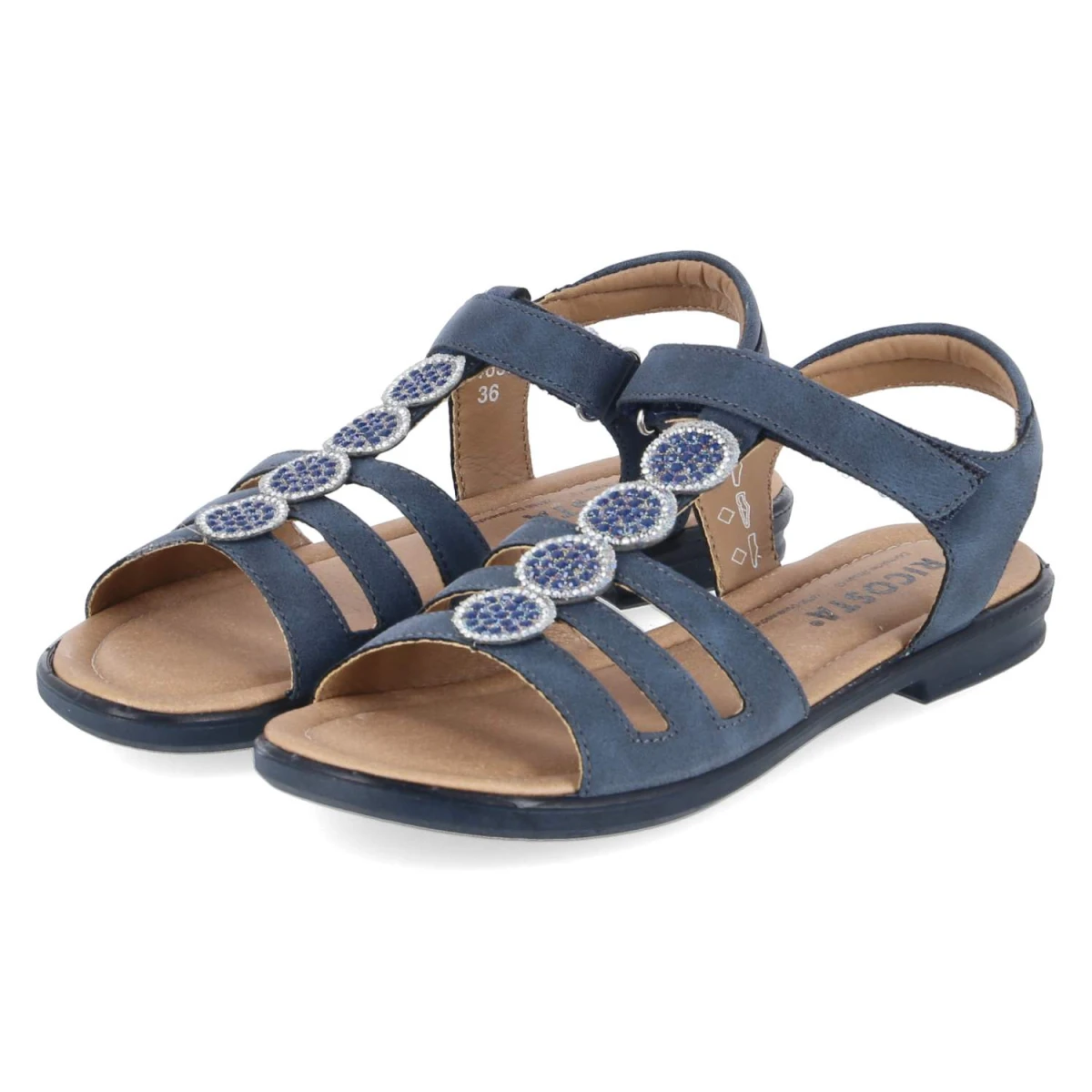 Ricosta Sandalen ANA - Gr. 37 - Blau - Synthetik