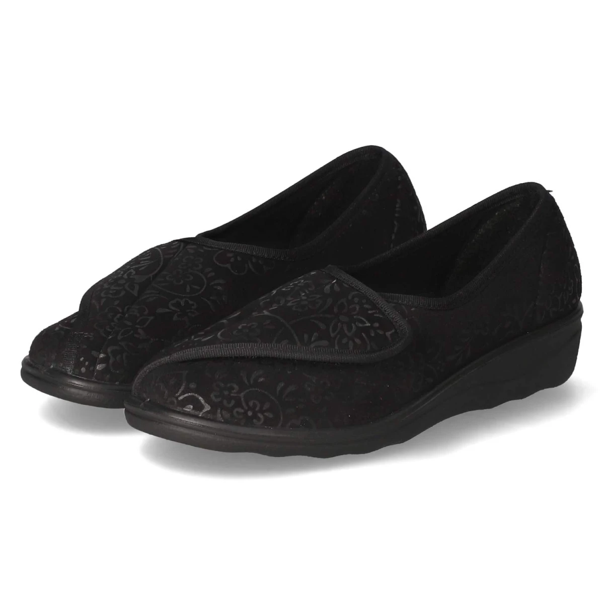 Josef Seibel Hausschuhe NICE 104 - Gr. 38 - Schwarz - Textil