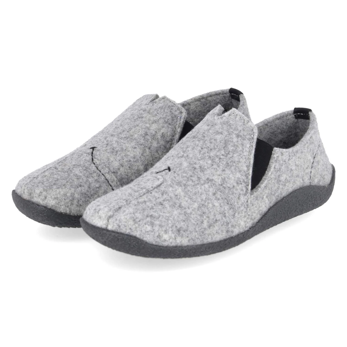 Josef Seibel Hausschuhe VINNY 05 - Gr. 38 - Grau - Filz