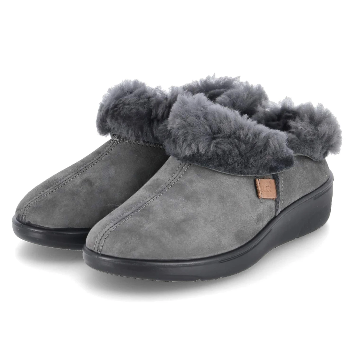 Josef Seibel Hausschuhe TARA 03 - Gr. 36 - Grau - Rauleder