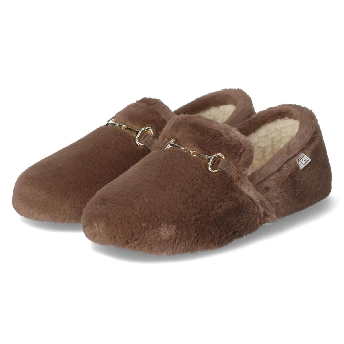 Espadrij l´originale Hausschuhe COZY - Gr. 38 - Braun - Textil