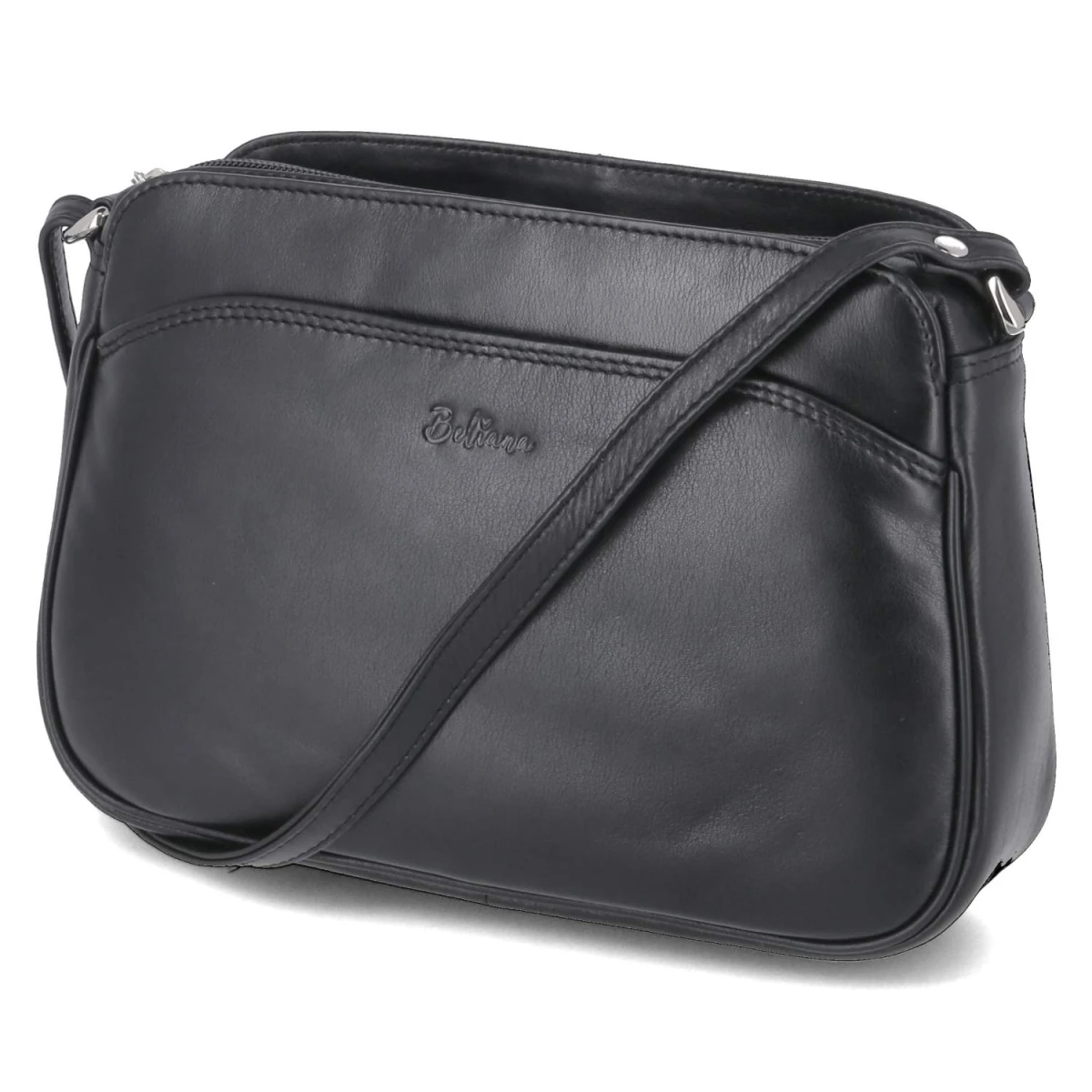 Beliana Umhängetasche - Gr. - Schwarz - Leder