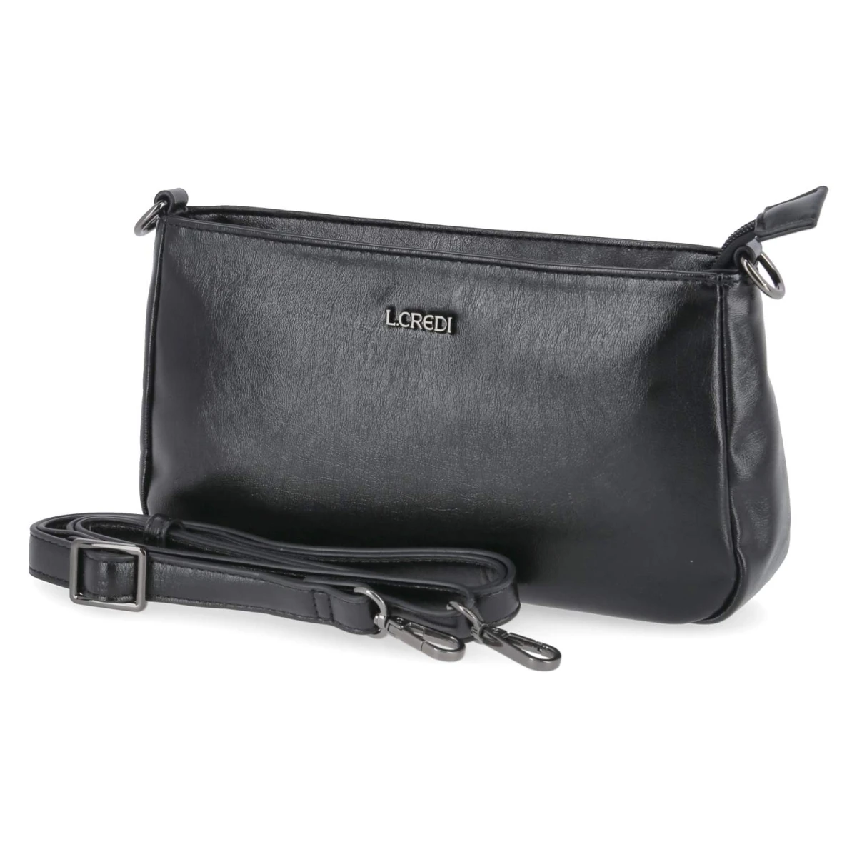 L.Credi Umhängetasche PAMELA - Gr.  - Schwarz - Kunstleder