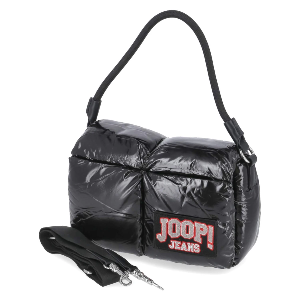 Joop Jeans Flap Bag VARSITY ZORA - Gr. - - Schwarz - Textil & Synthetik