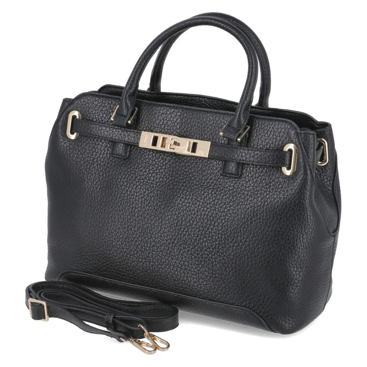 L.Credi Handtasche RENATE - Gr. - Schwarz - Synthetik