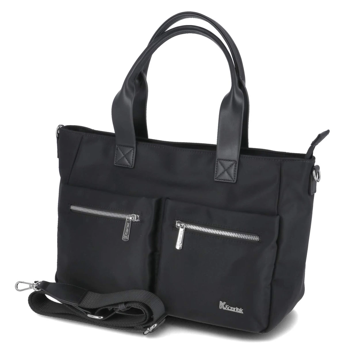 Kaerlek Handtasche - Gr. - Schwarz - Textil