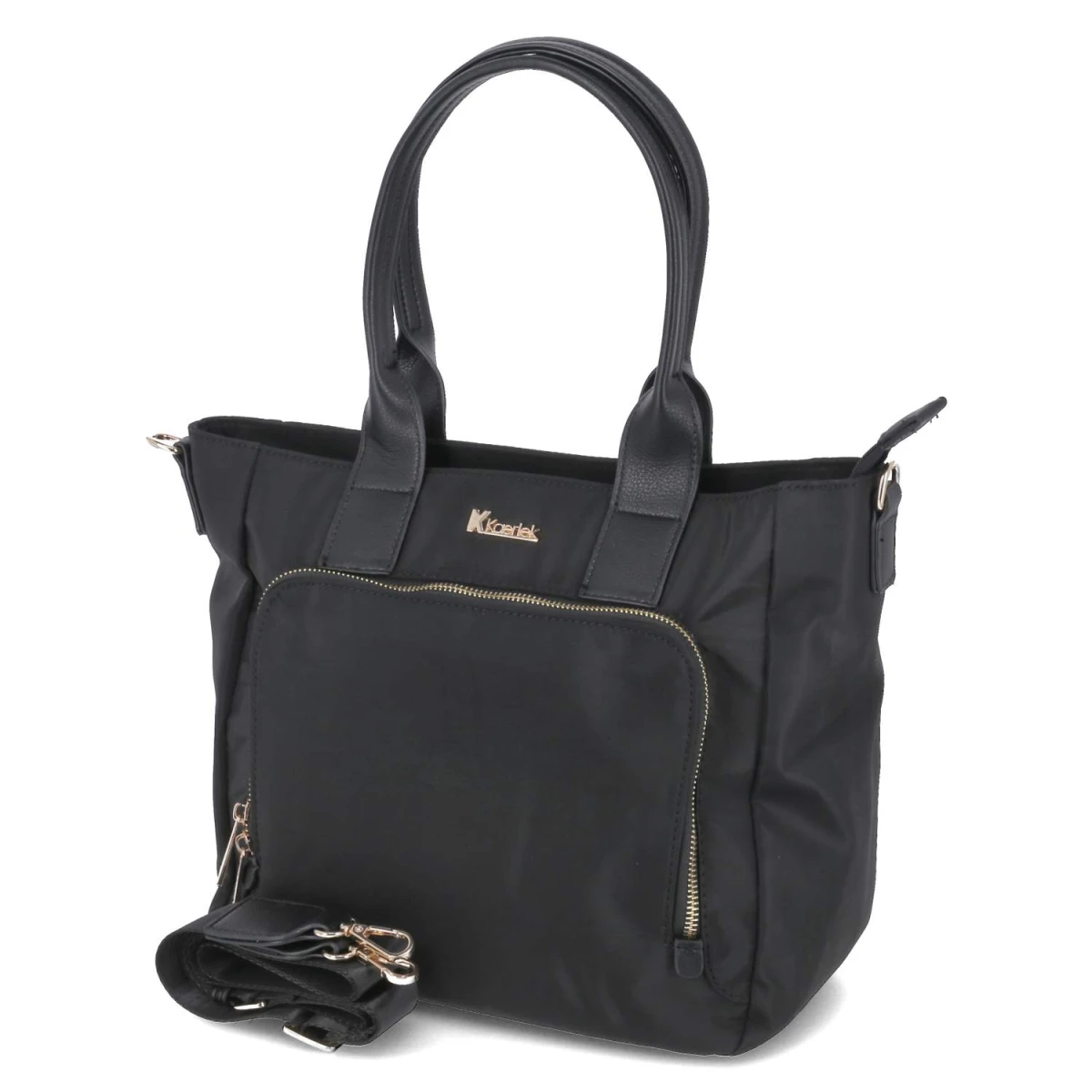 Kaerlek Shopper - Gr.  - Schwarz - Textil