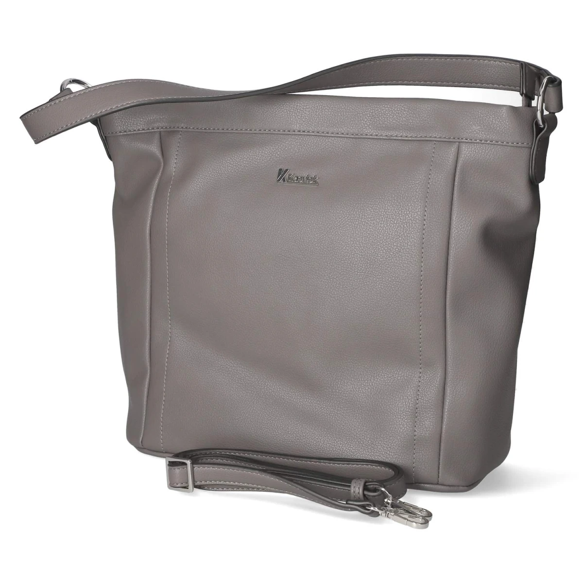 Kaerlek Umhängetasche - Gr. - Grau - Synthetik