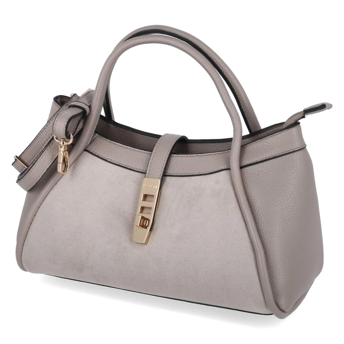 L.Credi Handtasche SANDI - Gr.  - Grau - Textil & Synthetik