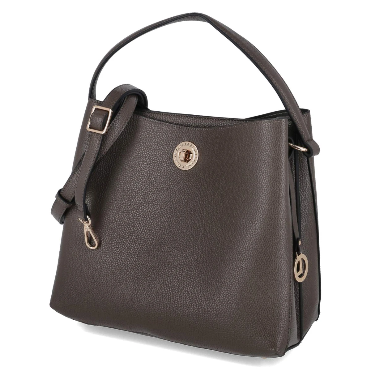 L.Credi Bucket Bag SARINE - Gr.  - Taupe - Synthetik