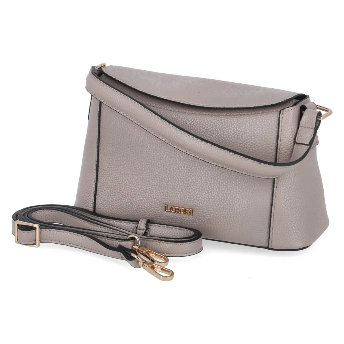 L.Credi Handtasche SELIMA - Gr. - Taupe - Kunstleder