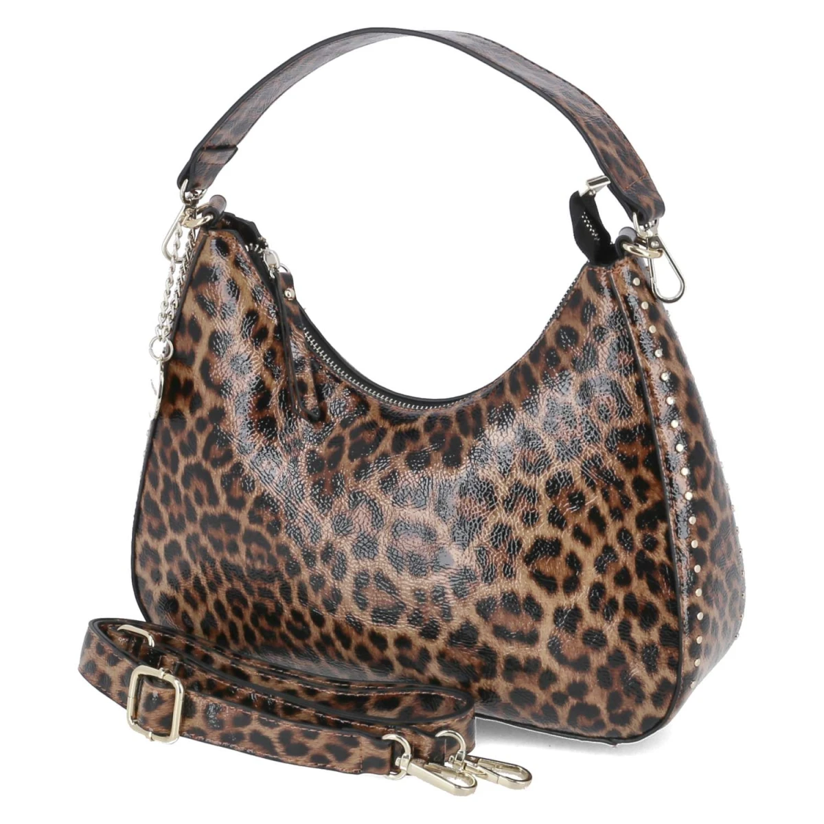 Fräulein Frida Schultertasche - Gr.  - Braun - Synthetik